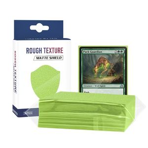 1000件全新粗糙纹理一致切割高级锦标赛级MTG标准尺寸66x91哑光交易卡套 - Product Image 5