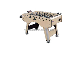 Table de baby-foot d'intérieur tendance à monnayeur de 1,5 mètre, cadre métallique, couleur prune, pour salles de jeux à domicile, bars et réunions, 4 balles incluses - Product Image 1