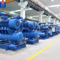 Système de réfrigération d'ammoniaque carré d'unité de compresseur industriel de grande capacité de rendement élevé avec des composants de noyau de vitesse de pompe