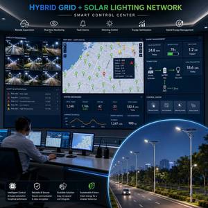 Iluminación LED Inteligente para Túneles con Gestión de Energía IP66, Red de Gestión de Energía, Reducción de Picos y Anulación Manual - Product Image 5