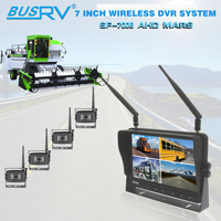 Railacacactory 7 Inch reless ar reless ononitor ruck earamera onitor igigital crecreen isplay For Aravan railrailer