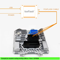 Programador de ECU y TCU Foxflash Auto, Versión Master, Compatible con OBD, BOOT, BDM, JTAG, Lectura de Medc17, Protocolos Completos, Multi-idioma