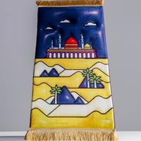 Pour les adolescents et les enfants tapis de luxe meilleure vente en gros chinois tapis de pèlerinage imprimés numériques flanelle de Polyester personnalisée