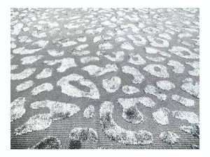 200gsm Polyamide <span class=keywords><strong>Polyester</strong></span> ghi ra nhung vải nhẹ thoáng khí chống tĩnh Wicking Stretch lưới cho váy váy - Product Image 5