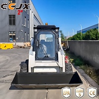 Mini Skidsteer Loader Mesin Briggs Stratton Kapasitas Angkut 2 Ton Kapasitas Bucket 150kg Wheel Loader Pertanian Pengiriman Gratis Harga Murah