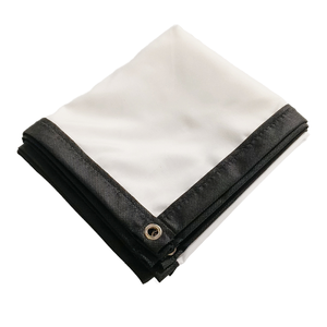 Écran de Projection Portable Pliable Rétro 100 à 300 Pouces 16:9 <span class=keywords><strong>pour</strong></span> Intérieur/Extérieur, Mobile <span class=keywords><strong>pour</strong></span> Films, Théâtre d'Ombres et Spectacles de Danse - Product Image 1