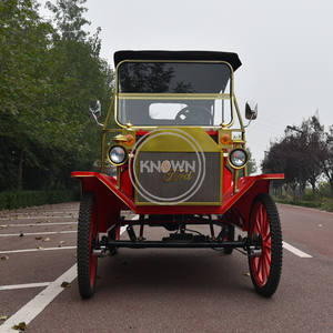 Carrito de Golf Eléctrico Clásico Retro Ford 2025 Rojo Usado para Campos de Golf, Camioneta de Celebración en Venta - Product Image 5