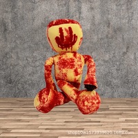Article populaire : Peluche en polyester Escape the Backrooms, cadeau pour les fans de jeux d'horreur en Europe et en Amérique