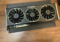 Carte graphique de bureau gaming d'occasion RX 6800 6800XT 6900XT 16 Go avec interface PCI Express DVI et ventilateur