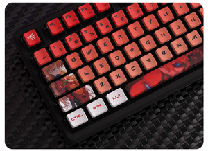 Teclas Secret EVA Asuka Transparentes de Cuatro Lados, Material PBT PC, Sublimación, Teclas <span class=keywords><strong>Gmk</strong></span> - Product Image 6