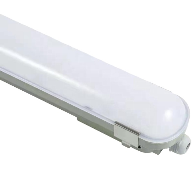 LED Tube Light Triple Proof IP65 36W PC Material Customizable Sizes AC85-265V Ceiling-Mounted Outdoor & Indoor Linear Light