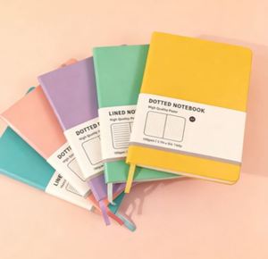 Promotional Business Gifts PU Leather Hard Cover Notebooks <b>A6</b> Students Binding Hardcover A5 <b>Diary</b> Journal Notebook - Product Image 3