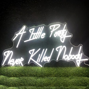 Luce per insegne al neon a LED in silicone flessibile impermeabile personalizzata all'ingrosso-parla da 30 a <span class=keywords><strong>Me</strong></span> - Product Image 2