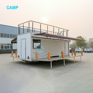 Remorques de restauration mobile CAMPTRL entièrement équipées pour pizzas, tacos, glaces, camions de nourriture, chariots à café, remorques de traiteur - Product Image 1
