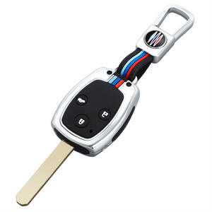 เคสกุญแจรถพวงกุญแจโลหะสังกะสีอัลลอยสำหรับฮอนด้า CR-V แอคคอร์ด Civic CRV CRZ อุปกรณ์แต่งรถนักบิน - Product Image 5