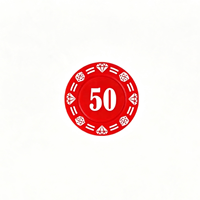 Jeu de jetons de poker en plastique personnalisés Dia. Jetons de Blackjack personnalisables de 37 mm avec logo imprimé, récompenses colorées pour enfants, jetons de poker
