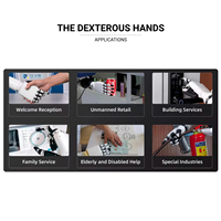 Mano Robótica Humanoide con Cinco Dedos, Agarre Flexible Mejorado, Múltiples Acciones, Mano Robótica Inteligente
