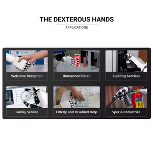 Mano Robotica Umanoide a Cinque Dita, Flessibile e Intelligente per Afferrare e Eseguire Molteplici <span class=keywords><strong>Azioni</strong></span> - Product Image 6