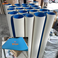 Couverture offset en caoutchouc 5 plis Qinyu pour machine d'impression textile, épaisseur 1,95 mm, service de découpe disponible