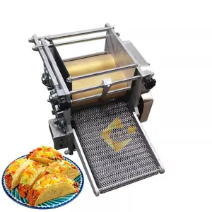 Mesin Tortilla elektrik ukuran dapat disesuaikan mesin Tortilla jagung kecil