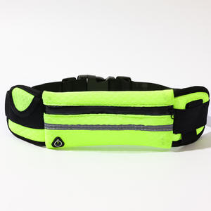 Riñonera con diseño de letras y Cremallera de nailon personalizada para correr deportes al aire libre, senderismo, ciclismo, riñonera - Product Image 4