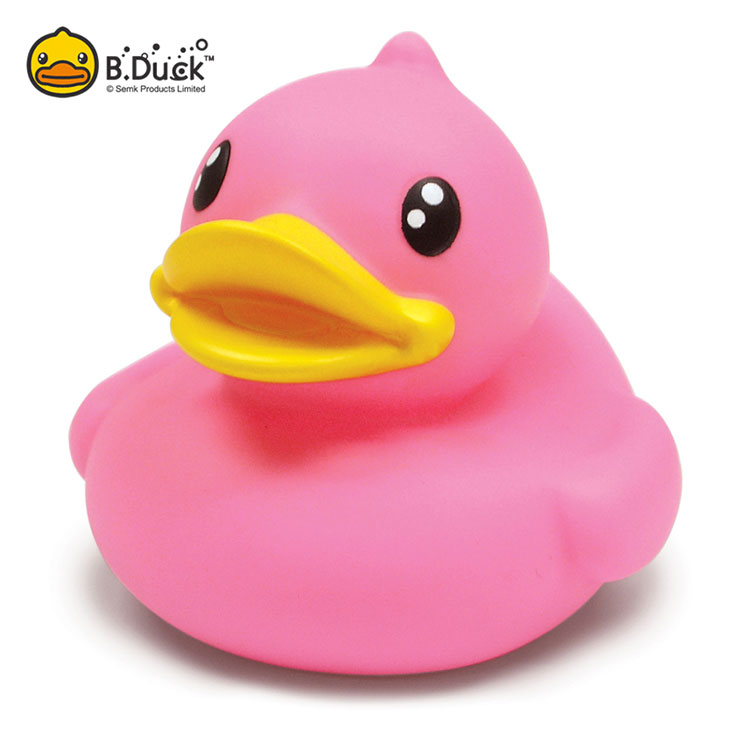 Рекламные подарки, розовый цвет, плавающая резиновая утка для купания для детей