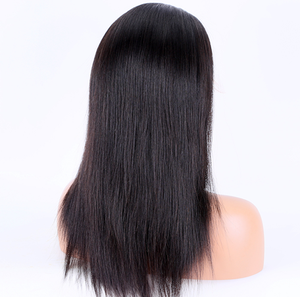 Topkwaliteit maagdelijk haar 13*6 kantfront pruiken met 100% mensenhaar - Product Image 5