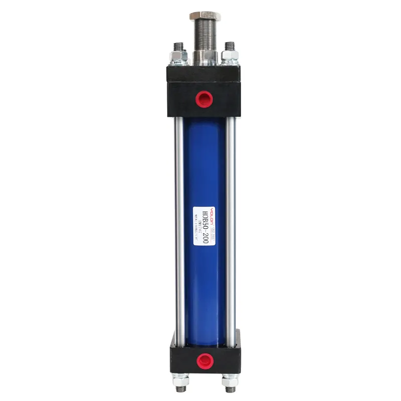 YOLON HOB 50*50/75/100/125 series hydraulic cylinder high pressure hydraulic oil cylinder long stoke hydraulic cylinders