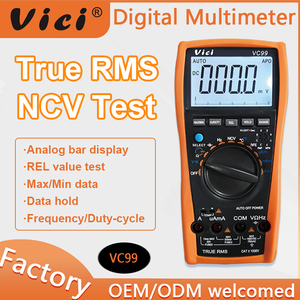 VC99ดิจิทัลมัลติมิเตอร์5/6หลัก,เครื่องทดสอบระดับมืออาชีพปรับระยะอัตโนมัติ - Product Image 3
