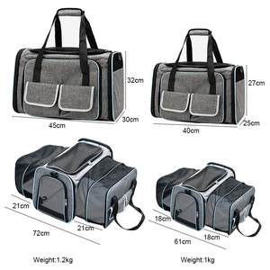 Bolsas de transporte <span class=keywords><strong>para</strong></span> <span class=keywords><strong>perros</strong></span> plegables y transpirables al por mayor bolsas de transporte <span class=keywords><strong>para</strong></span> mascotas aprobadas por Airlines bolsas de viaje portátiles <span class=keywords><strong>para</strong></span> gatos - Product Image 3