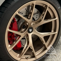 Jantes 722Auto Monoblock forgées en bronze à rayons squelettiques concaves profonds 18 19 pouces pour Nissan Silvia S13 Mazda RX7 Toyota AE86