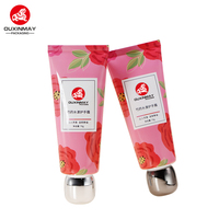 Tube de crème pour les mains vide 30ml 50ml 60ml 80ml Emballage ABL souple Tube cosmétique pour lotion avec couvercle en forme de boule métallique