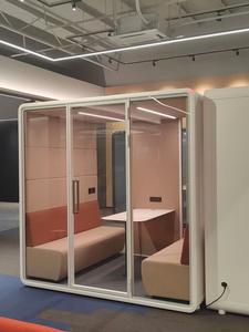 Sala <span class=keywords><strong>de</strong></span> reuniones móvil para varias personas <span class=keywords><strong>Estudio</strong></span> <span class=keywords><strong>de</strong></span> música Espacio <span class=keywords><strong>de</strong></span> trabajo privado <span class=keywords><strong>Cabinas</strong></span> <span class=keywords><strong>de</strong></span> nuevo diseño Muebles <span class=keywords><strong>de</strong></span> oficina <span class=keywords><strong>de</strong></span> alta calidad - Product Image 5
