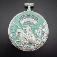 Ensemble de dés rotatifs DND personnalisables avec chronomètre, dés métalliques D&D D20 D10 D8 D12 D6 D4, dés spinner pour le jeu Dungeons and Dragons