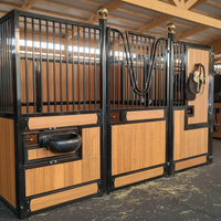 Écurie à chevaux en gros, écurie à chevaux personnalisée, box à chevaux, écurie 2,2 x 4 m, cadre en acier portable, élevage de volailles, box à chevaux, écurie