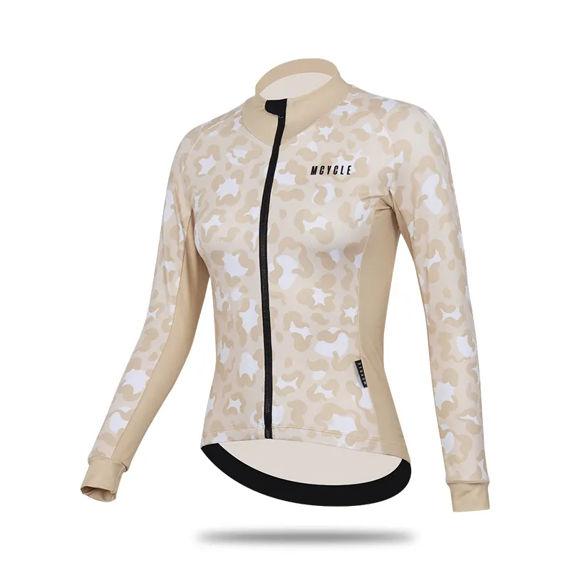 Nuovo Design Lady Bike Wear maglia da ciclismo Pro manica lunga personalizzata da donna Pro Classic bike Jersey