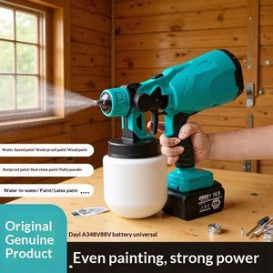 <span class=keywords><strong>Pistolet</strong></span> pulvérisateur de peinture sans air 24V/48V sans fil, haute pression, buse 1,3 mm - Portable pour la peinture DIY à domicile - Vente chaude - Product Image 4