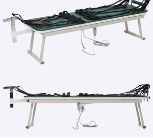 Terapia fisica massaggio spalla letto mani e piedi elettrico da trazione tavolo da letto lombare colonna vertebrale cervicale letto di trazione - Product Image 1