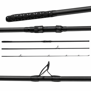 Nouvelle arrivée, <span class=keywords><strong>canne</strong></span> à pêche au surfcasting personnalisée de 4 m, 3 sections, carbone 30T, puissance élevée, Max. <span class=keywords><strong>Canne</strong></span> à pêche longue portée pour la pêche en eau profonde, Lure 220g - Product Image 1