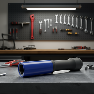 Llave de Impacto Hexagonal Larga Fervi con Recubrimiento Plástico de 12 mm y 1/2 Pulgada - Product Image 3