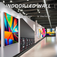 Écran vidéo LED mural Kawden à pas fixe GOB P1.25/P1.53/P1.86/P2/P2.5/P3, écran LED couleur pleine pour centre commercial