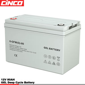 12V 65AH 납산 젤 AGM 배터리 딥 사이클 태양 전지 젤 배터리 발전소 12V/24V/36V/48V 태양열 시스템 - Product Image 3