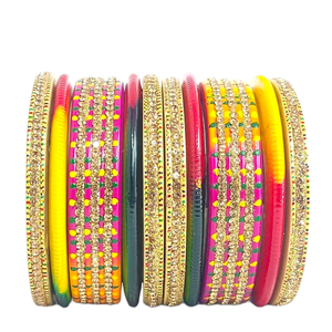 Jaipur Lac Bangle Set Handmade Traditional Rajasthani Ethnic Jewelry Collection for Weddings Festivals and Everyday Fashion Wear - Product Image 3