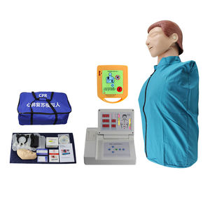 Simulasi medis setengah tubuh pelatihan defibrilasi CPR maneken mesin pelatihan <span class=keywords><strong>AED</strong></span> - Product Image 1