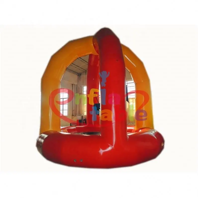 18 'बच्चों एन वयस्कों Inflatable बंजी Trampoline के साथ बिक्री के लिए दोहन से Enflatable