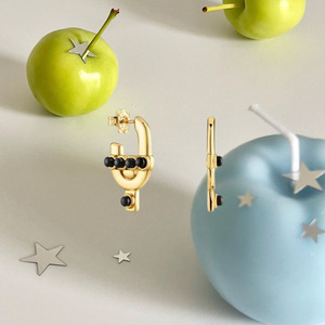 Colección de Pendientes de Osito de Peluche Heirloom Touses con Gemas Naturales y <span class=keywords><strong>Perlas</strong></span> de Agua Dulce, Regalo Romántico para Novias - Product Image 4