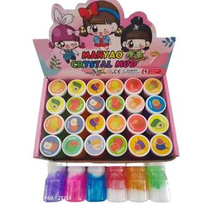 Pâte à modeler scintillante DIY, argile douce cristalline, pâte plastique dynamique légère, boue nuageuse anti-stress, pâte à modeler pour enfants, jouets slime - Product Image 3