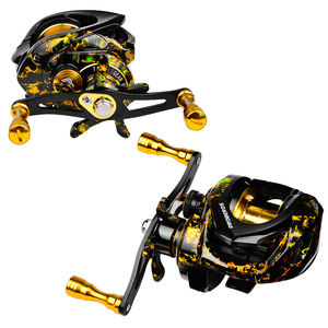 Carrete de Pesca Baitcasting de Colores Llamativos para Agua Salada y Dulce Arrastre Máximo 8KG Ligero para Surfcasting - Product Image 1