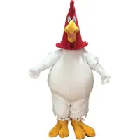 HOLA צופר ערפל leghorn עוף קמע תלבושות/תרנגול קמע תלבושות