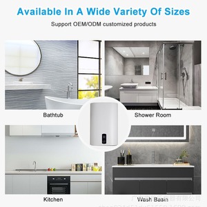 <span class=keywords><strong>Chauffe</strong></span>-<span class=keywords><strong>eau</strong></span> électrique vertical <span class=keywords><strong>plat</strong></span> économique et durable moderne de 80 L - Product Image 6